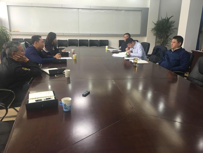 公司就城市基礎(chǔ)設(shè)施規(guī)劃建設(shè)與有關(guān)部門(mén)進(jìn)行座談交流